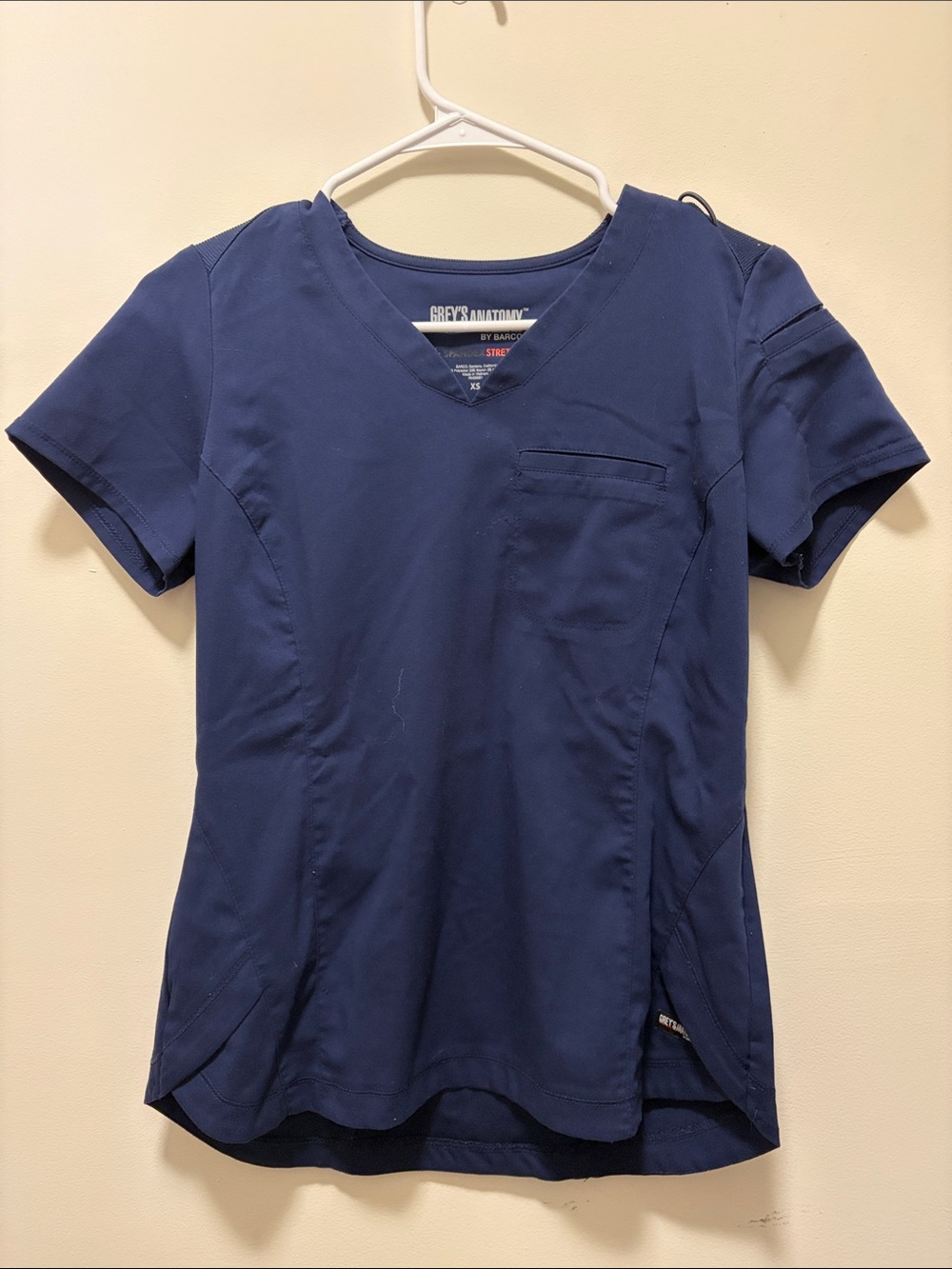 Grey’s Anatomy Navy Scrub Top